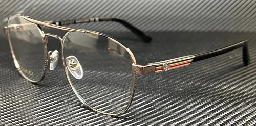 Brand New GUCCI Eyeglass Frames GG 1290/O 002 Gold-Havana For Men Women 54mm