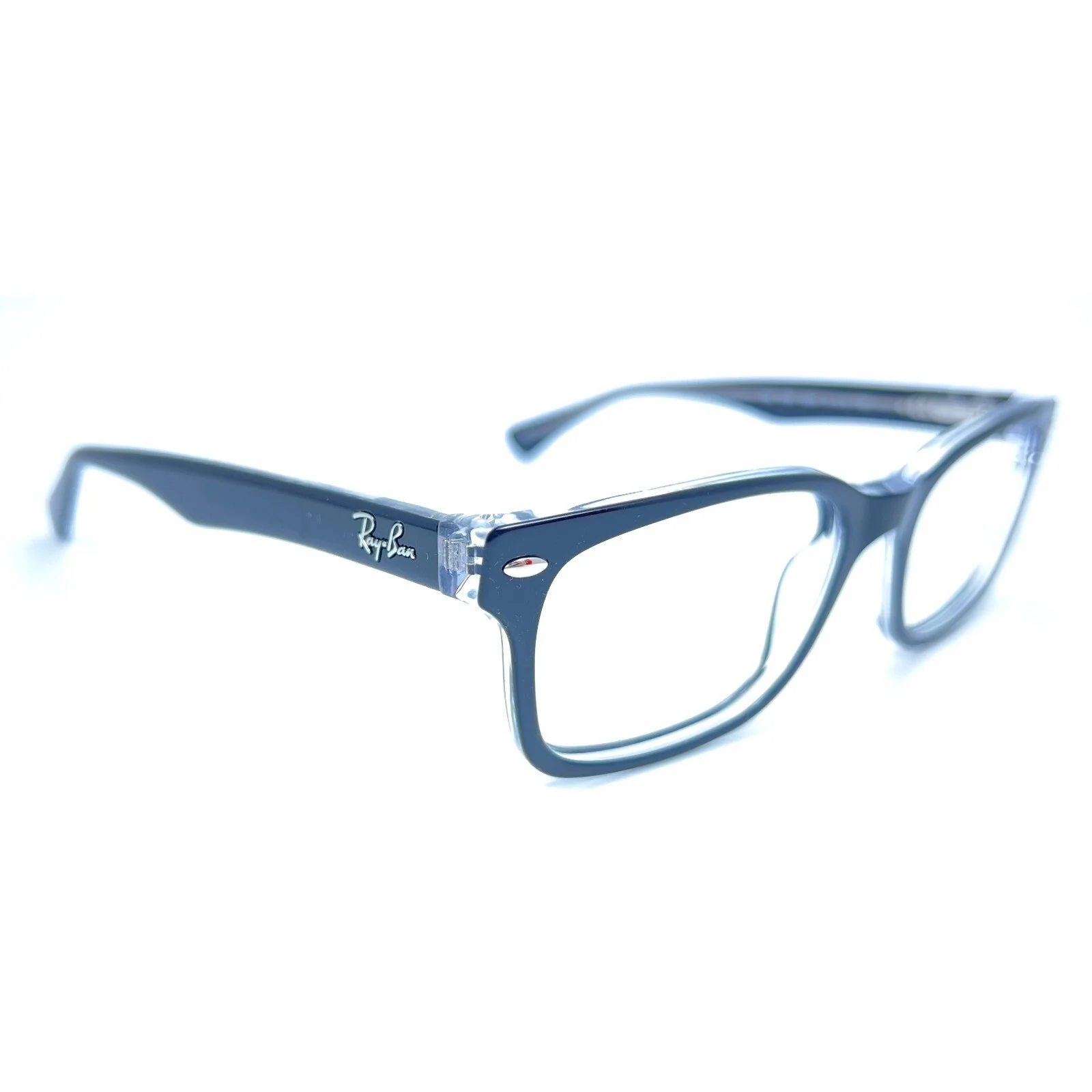 Ray-Ban Eyeglasses Frames RB5286 2034 Black Clear Square Full Rim 51-18-135